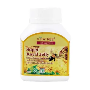 Sữa ong chúa Vitatree Super Royal Jelly 1600mg Hộp 100 viên