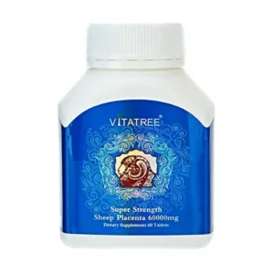 Viên uống nhau thai cừu Vitatree Strength Sheep Placenta 60000mg 60 viên