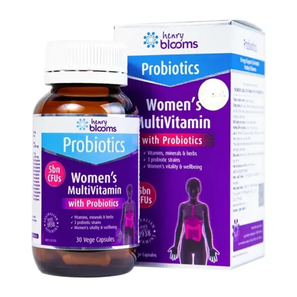 Women's Multivitamin With Probiotics Henry Blooms