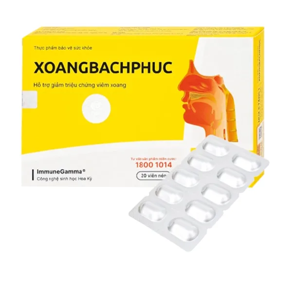 Xoang Bach Phuc Thái Minh 2 vỉ x 10 viên