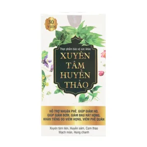 Xuyên Tâm Huyền Thảo Fobelife 30 viên