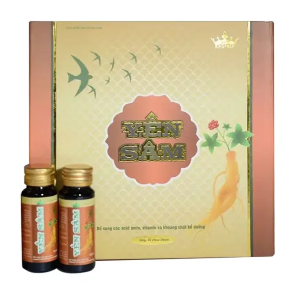 Yến Sâm Kingphar 10 chai