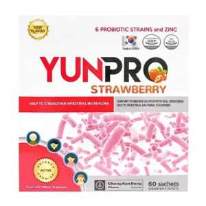 DHG Yunpro Strawberry 60 gói