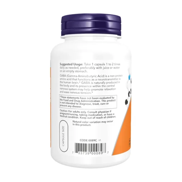 Gaba 750mg Now Foods 100 viên