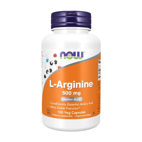 L-Arginine 500mg Now Foods 100 viên