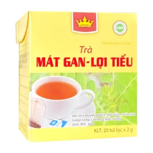 Trà Mát Gan-Lợi Tiểu Kingphar 20 túi x 2g